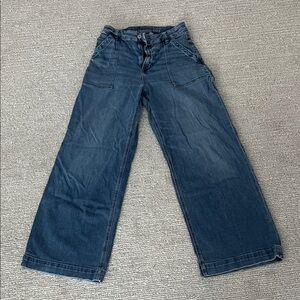 American Eagle Outfitters Dark Blue Flare Jeans
